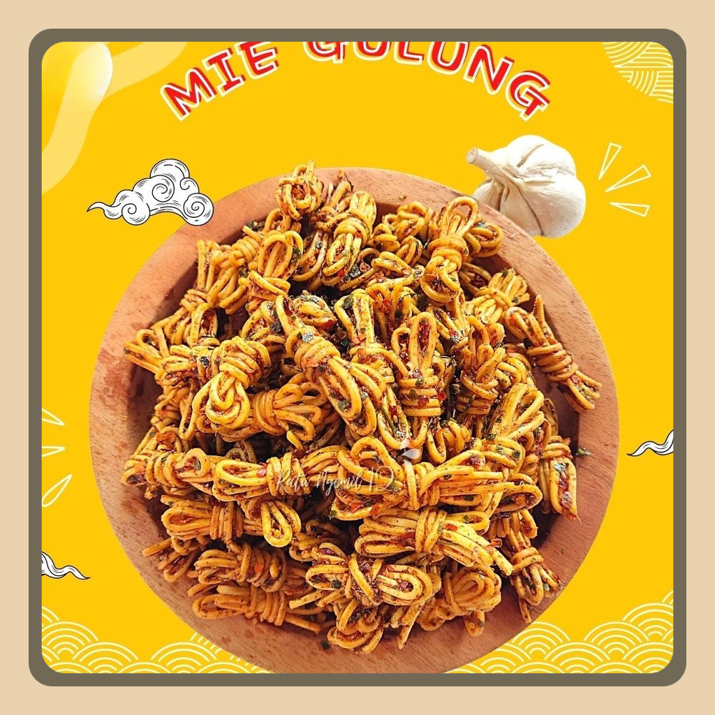 

1KG Mie Gulung Cetar Daun Jeruk Pedas Asin