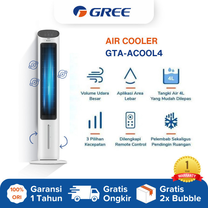 Gree Khusus Air Cooler GREE GTA-ACOOL4 (KIPAS ANGIN) BUKAN AC CO