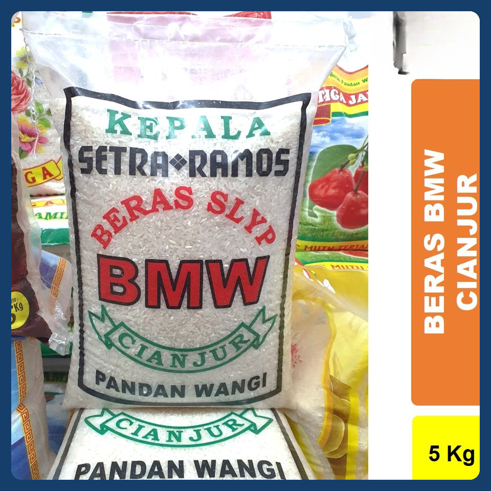 

BERAS CIANJUR CAP BMW - 5KG/10KG/15KG/20KG/25KG