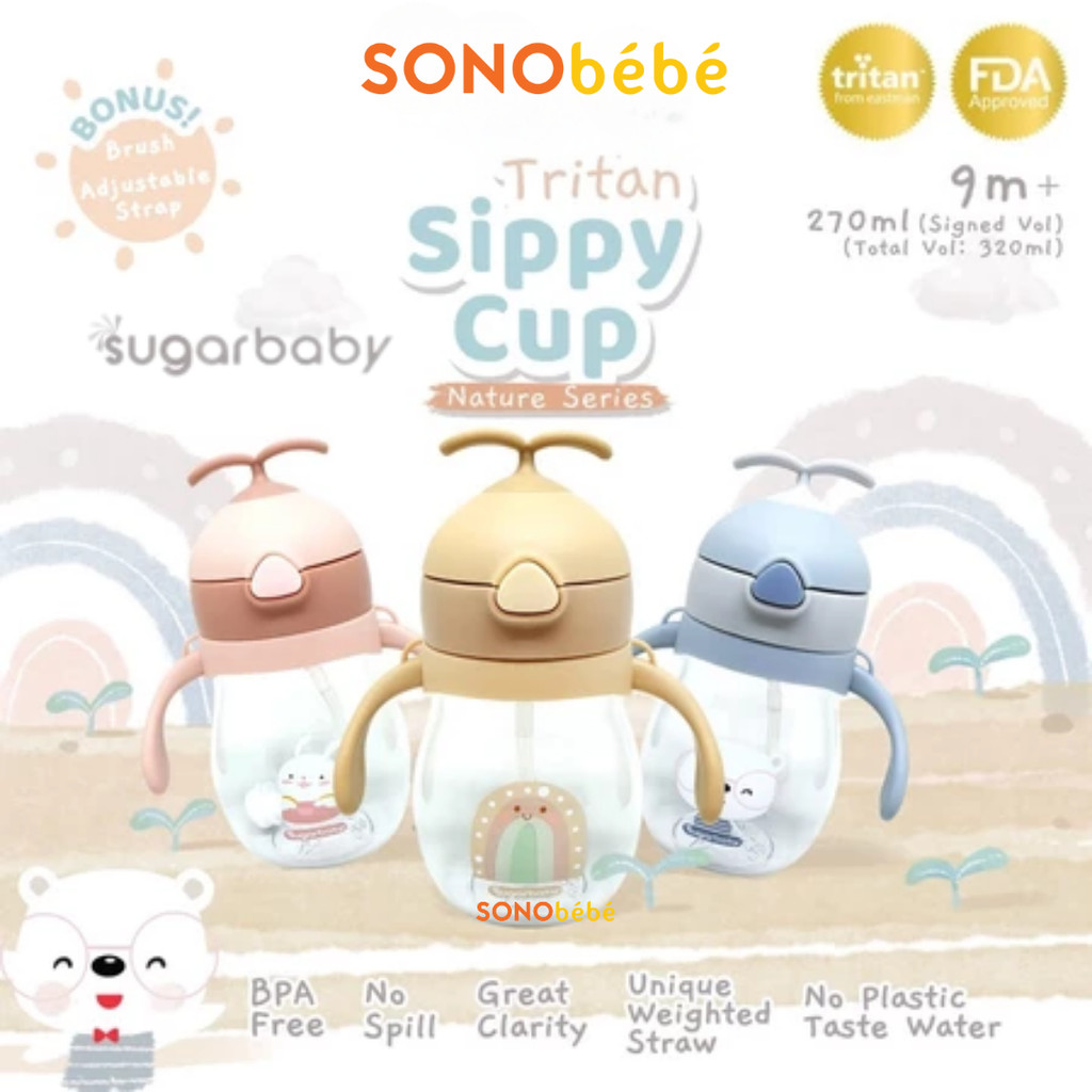 Sugar Baby - Tritan Sippy Cup Nature Series 270ml