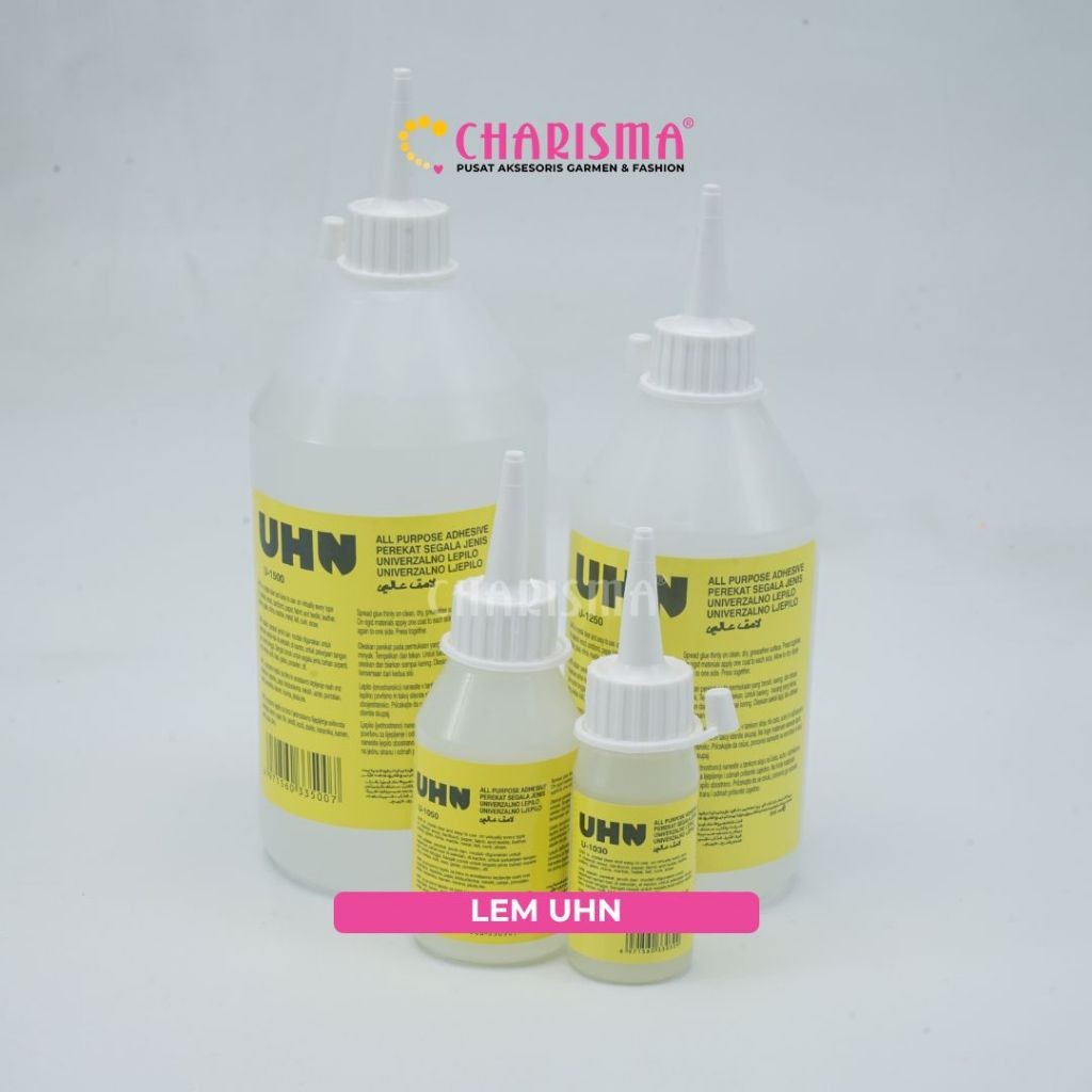 

Charisma Lem UHN - Lem Serbaguna/ Lem Kertas/ Lem Besi / Lem Kerajinan High Quality