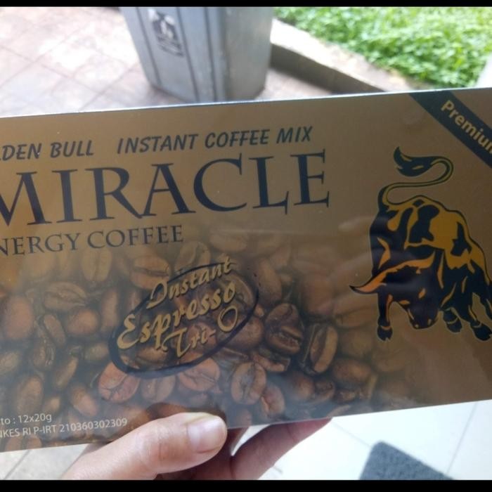 

KOPI MIRACLE - MIRACLE COFFEE STAMINA PRIA 12 sachet (1 box besar)