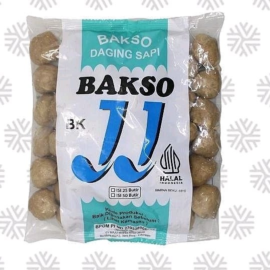

JJ Bakso Daging Sapi URAT (BK) isi 50 biji