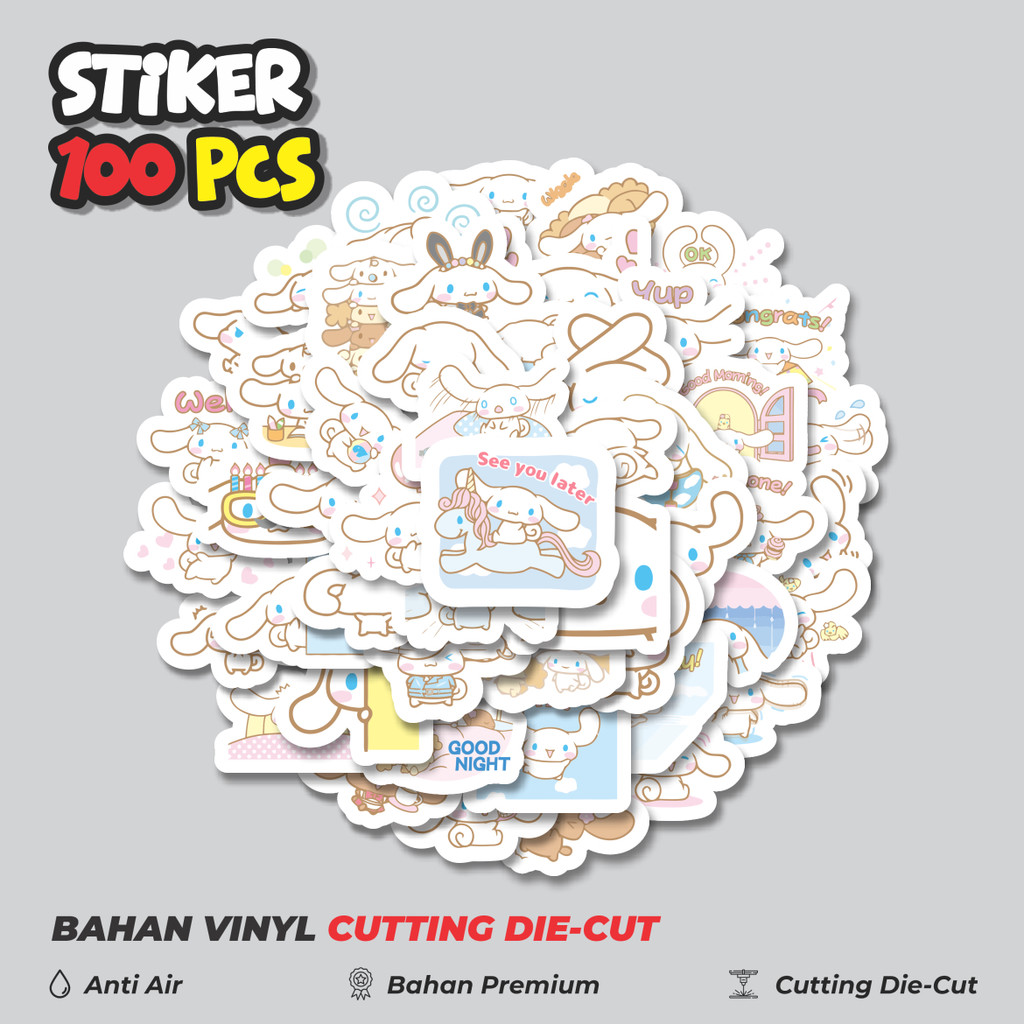 

Terbaru! 50 pcs Stiker Kartun Cinamonroll Versi 1 Dekorasi Lucu Kreatif untuk Notebook, Skateboard, HP