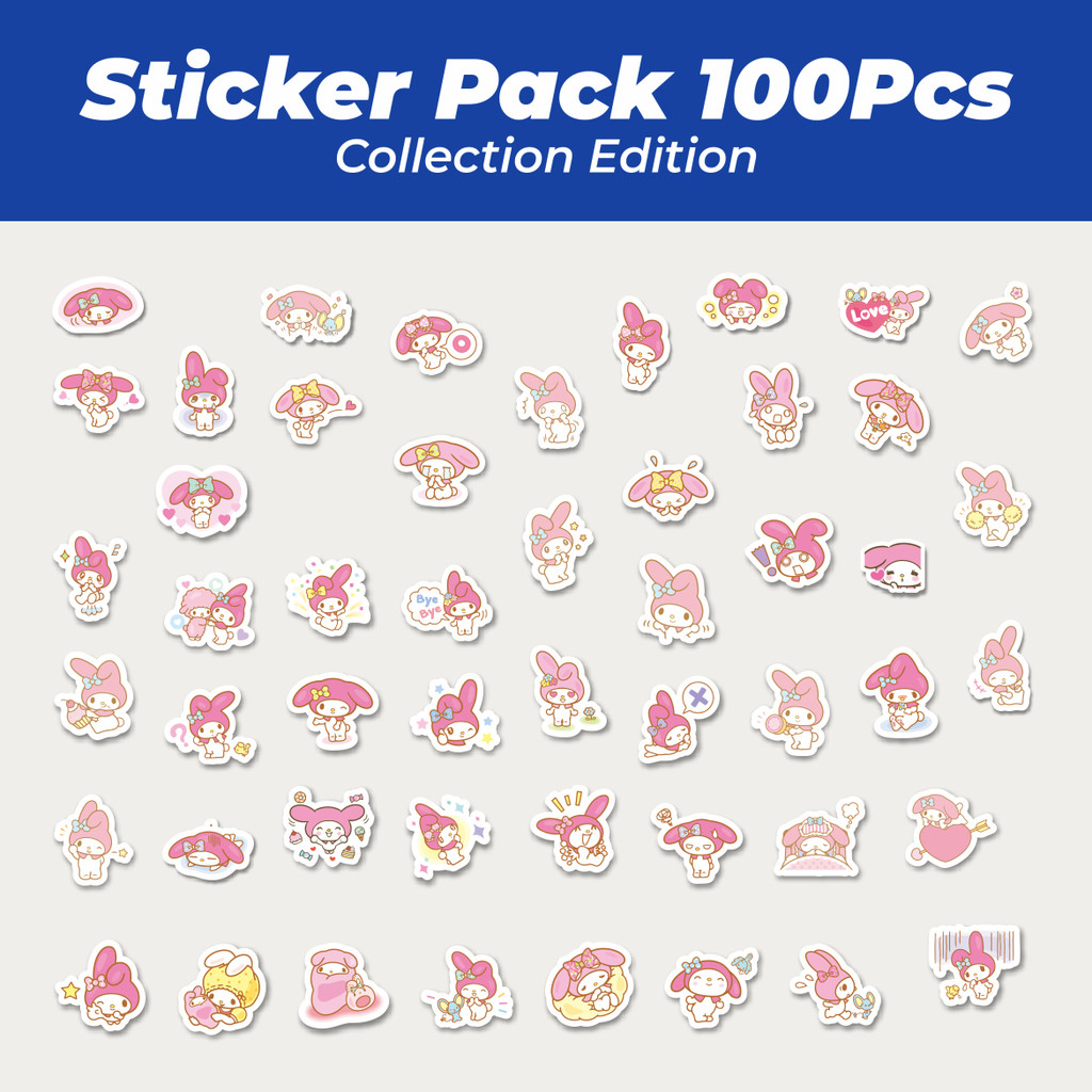

Hot Stiker Kartun Melody Versi 2 Lucu Anti Air Stikers Berperekat Waterproof Sticker Decal Buat Motor Helm Buku Journal Koper Casing HP Laptop Botol Minum