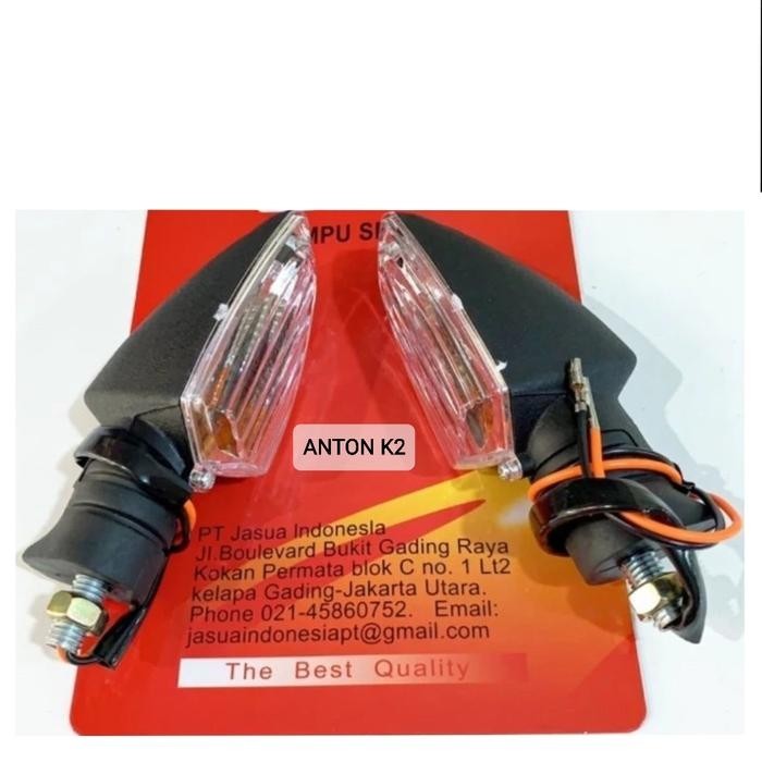 LAMPU SEN MOTOR/SEIN RITING MOTOR VIXION NEW/VIXION NVL/VIXION NVA DLL - SEN STD + BAUT, SEPASANG