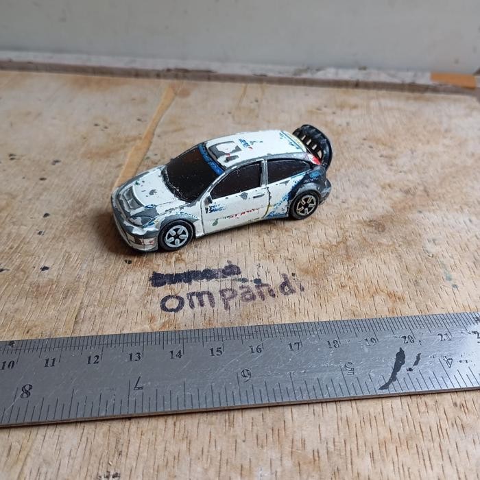 EO99 diecast majorette Ford focus wrc bekas kode 1