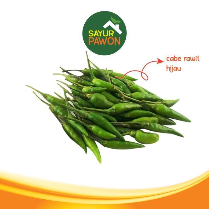 

CABE RAWIT HIJAU LALAP per 100 Gram