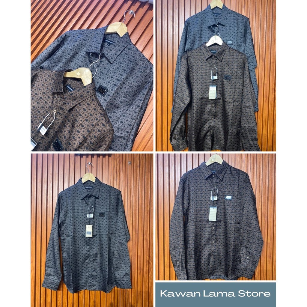 KEMEJA PANJANG IMPORT PRIA MIRROR QUALITY VVIP BRANDED ( kemeja import pria , kemeja pria branded , 