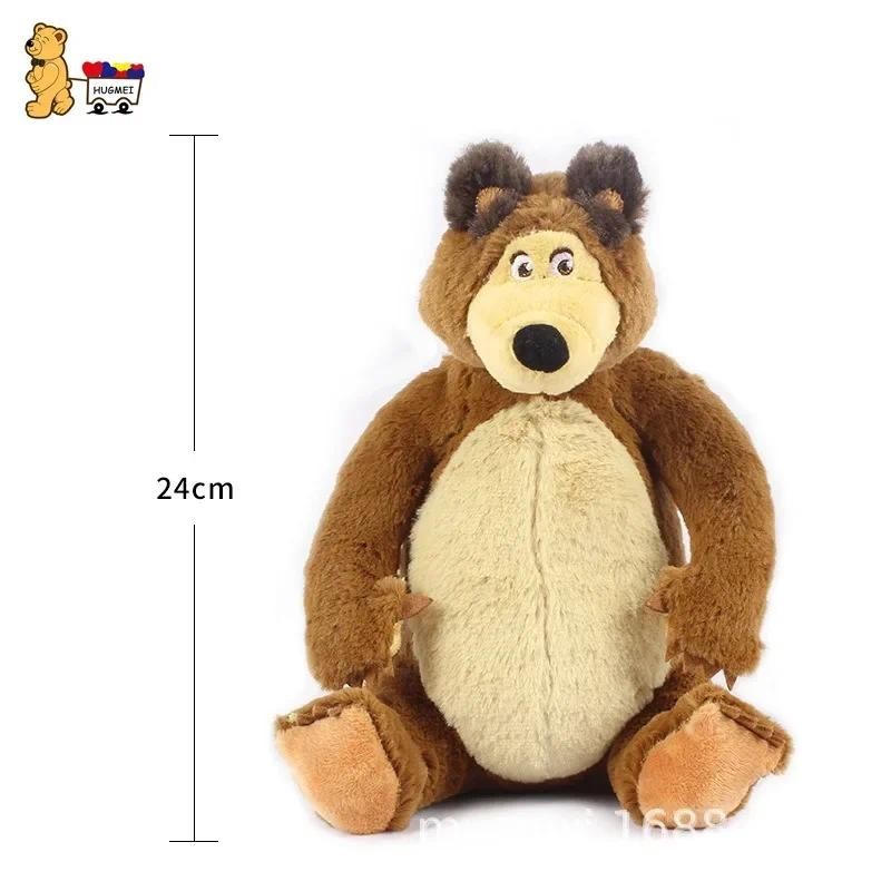 New Masha and The Bear Toy Doll  Bear  ildren's Comfort  Doll Birthday Gift Anime  aracters  Masha  