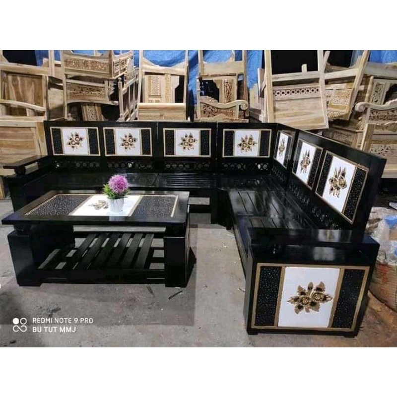 Furniture kursi sofa tamu model sudut bola / kursi tamu harga 2 jutaan / kursi tamu minimalis / mode