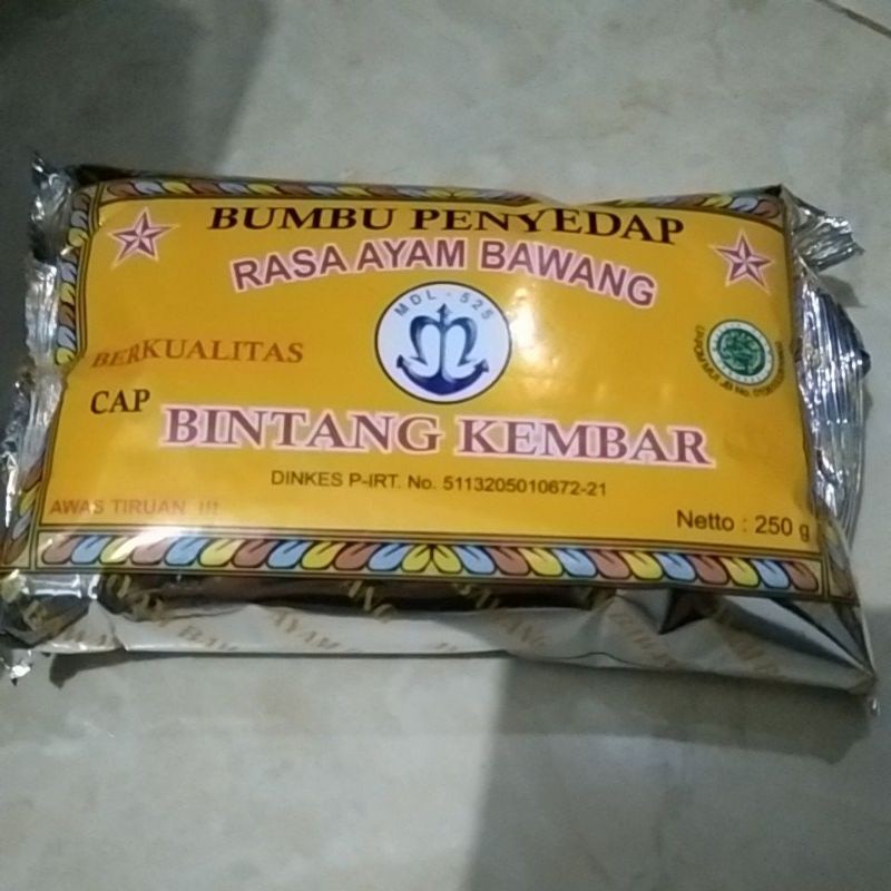 

(derifrozen) Atom bintang kembar rasa ayam bawang 250 gram