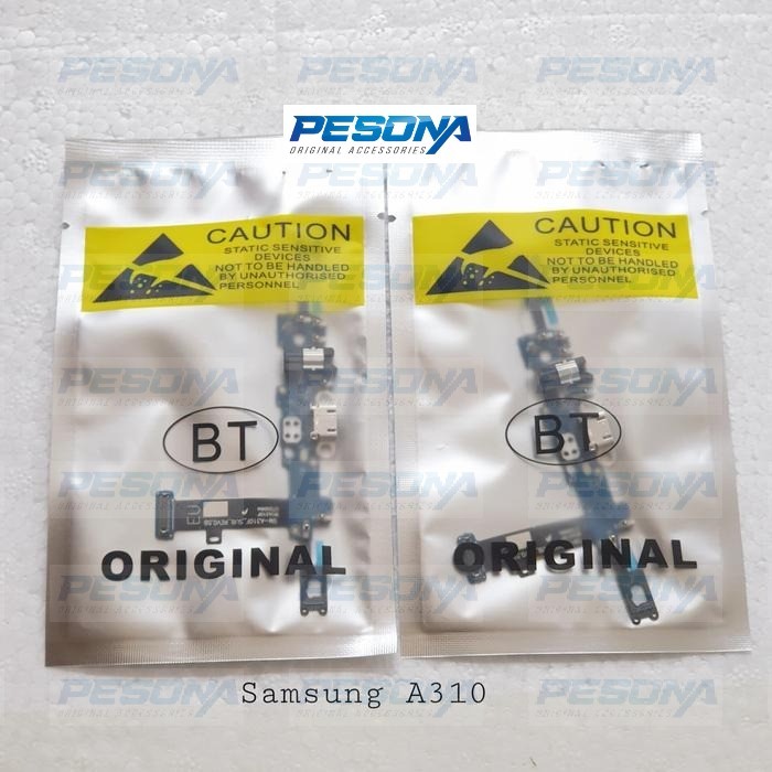 FLEXIBEL FLEXIBLE SAMSUNG A3 2016 A310 CON TC CAS CHARGER HF MIC UI UP ORI