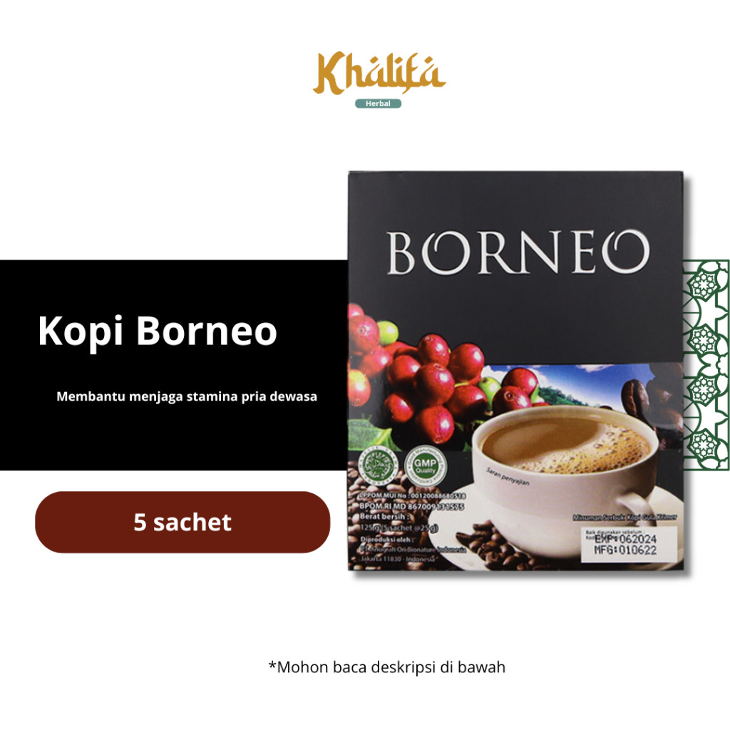 

Kopi Borneo biji kopi pilihan asli menjaga kesehatan pria