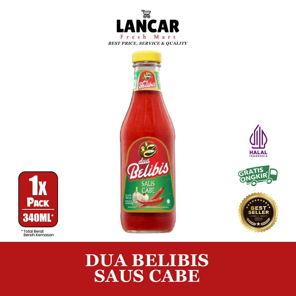 

DUA BELIBIS SAUS CABE 340ML