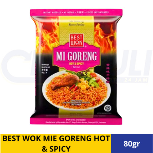 

BEST WOK MIE GORENG HOT & SPICY 80gr