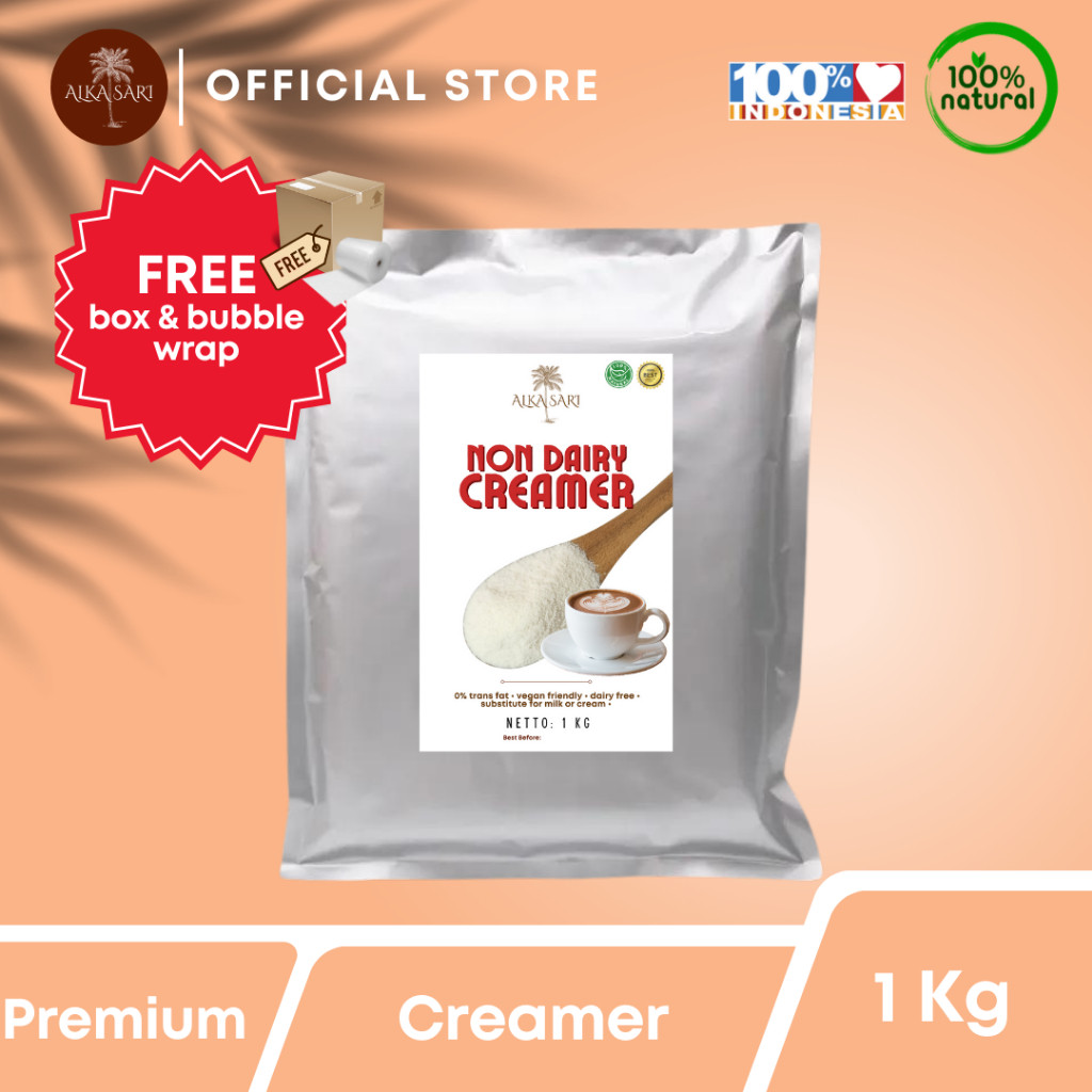 

Premium Creamer Powder / Bubuk Creamer Premium Non Dairy Alka Sari 1Kg