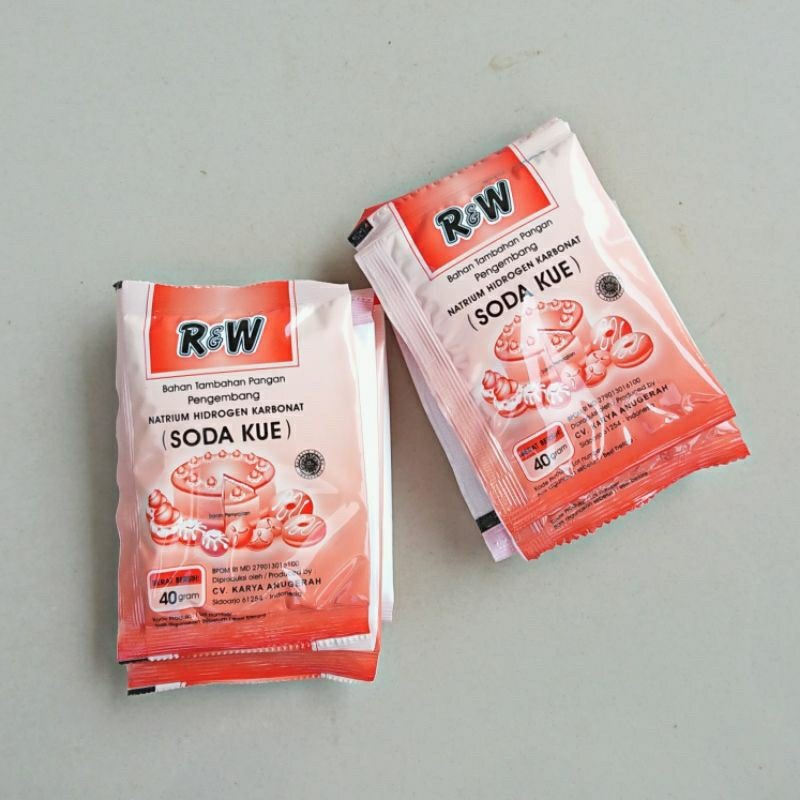 

[Toko Tuman] Ready Soda Kue Rajawali R&W Kemasan 40gr