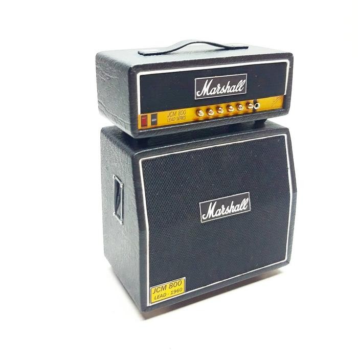 Miniatur Amplifier Marshall JCM 800 Head Cabinet skala 1/12