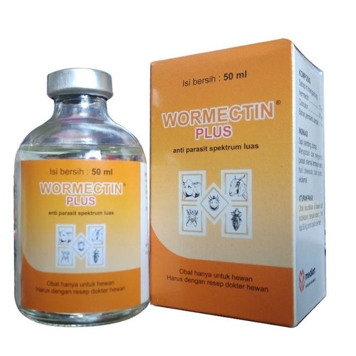 WORMECTIN PLUS 50 ML (OBAT CACING HEWAN)