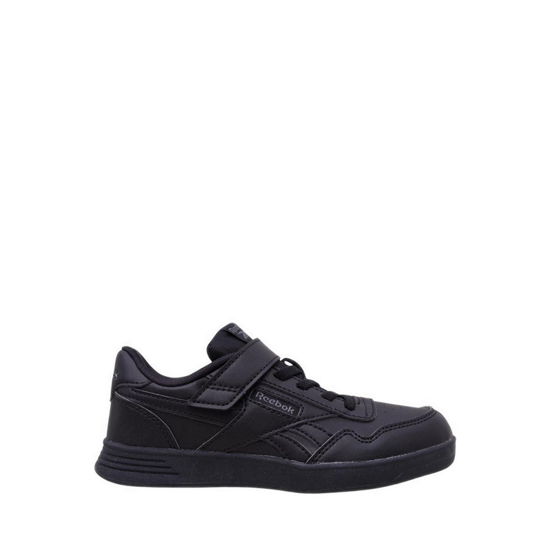 Reebok Court Advance Elastic Top Strap Lifestyle Boys Shoes - Black