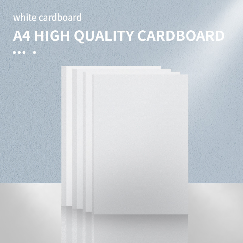 

A4 White Hard Thicked Paper Ivory White Cardboard 1mm 1.5mm 2mm 3mm Paperboard For DIY Handmade Mould Album Cover Package