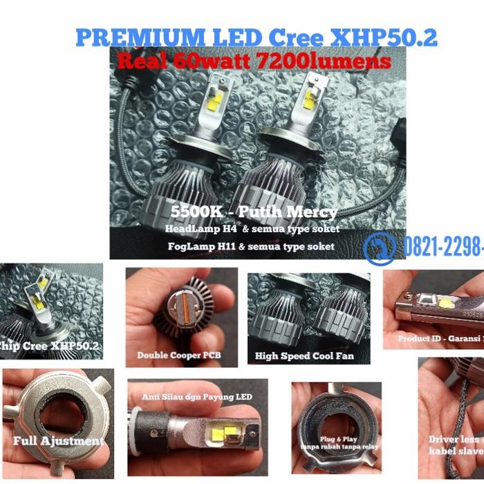 Led Premium Cree H4
