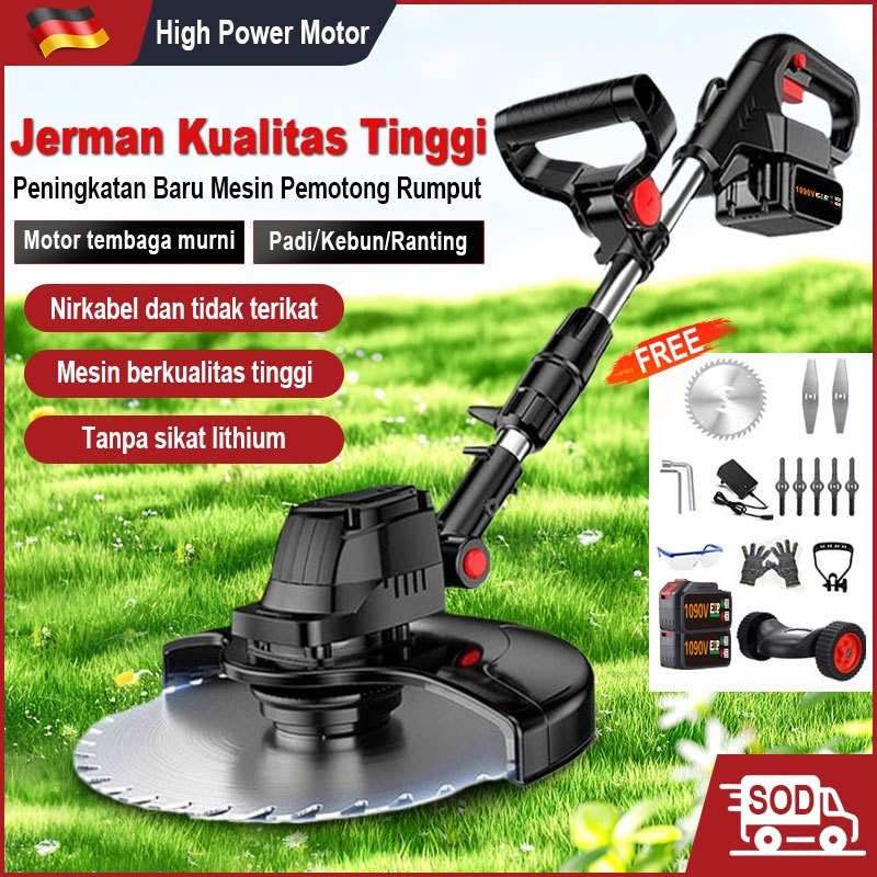 Mesin Potong Rumput 1090V/588V/288V Mesin Potong Rumput Pemotong Rumput Listrik Pemangkas Rumput mes
