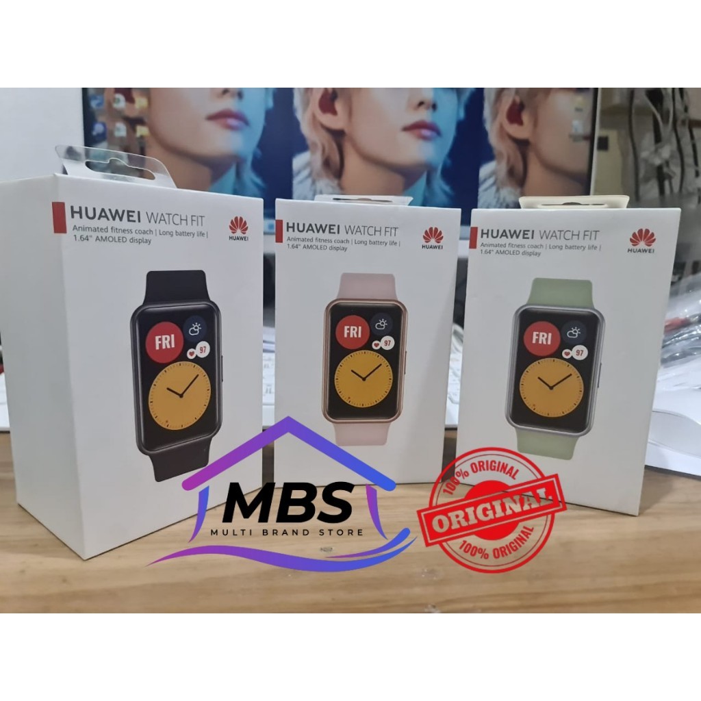 Huawei Watch Fit 1.64 Inch Amoled Display Second bekas