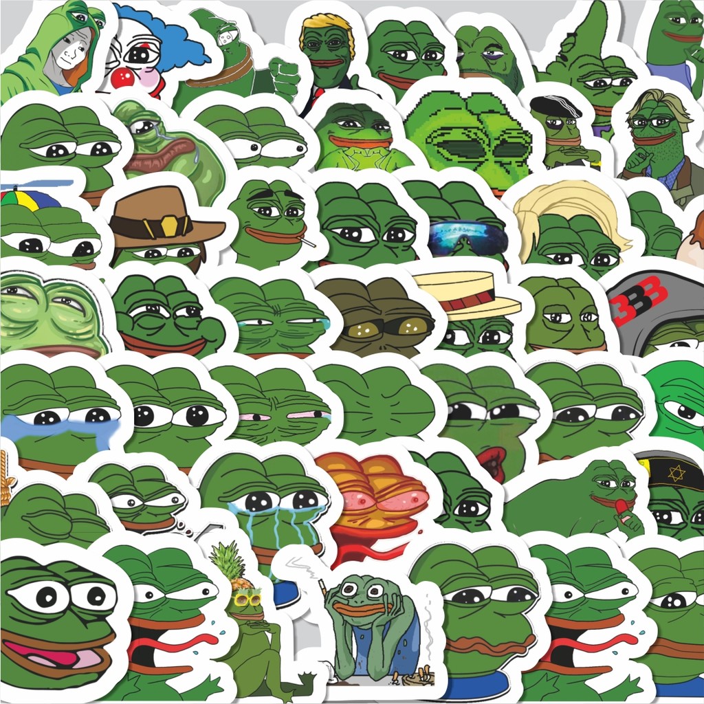 

Stiker Cutting Pack Stiker Kartun Katak Sedih Isi 100Pcs Series Aesthetic Lucu Keren Untuk Koper Bahan Vynil