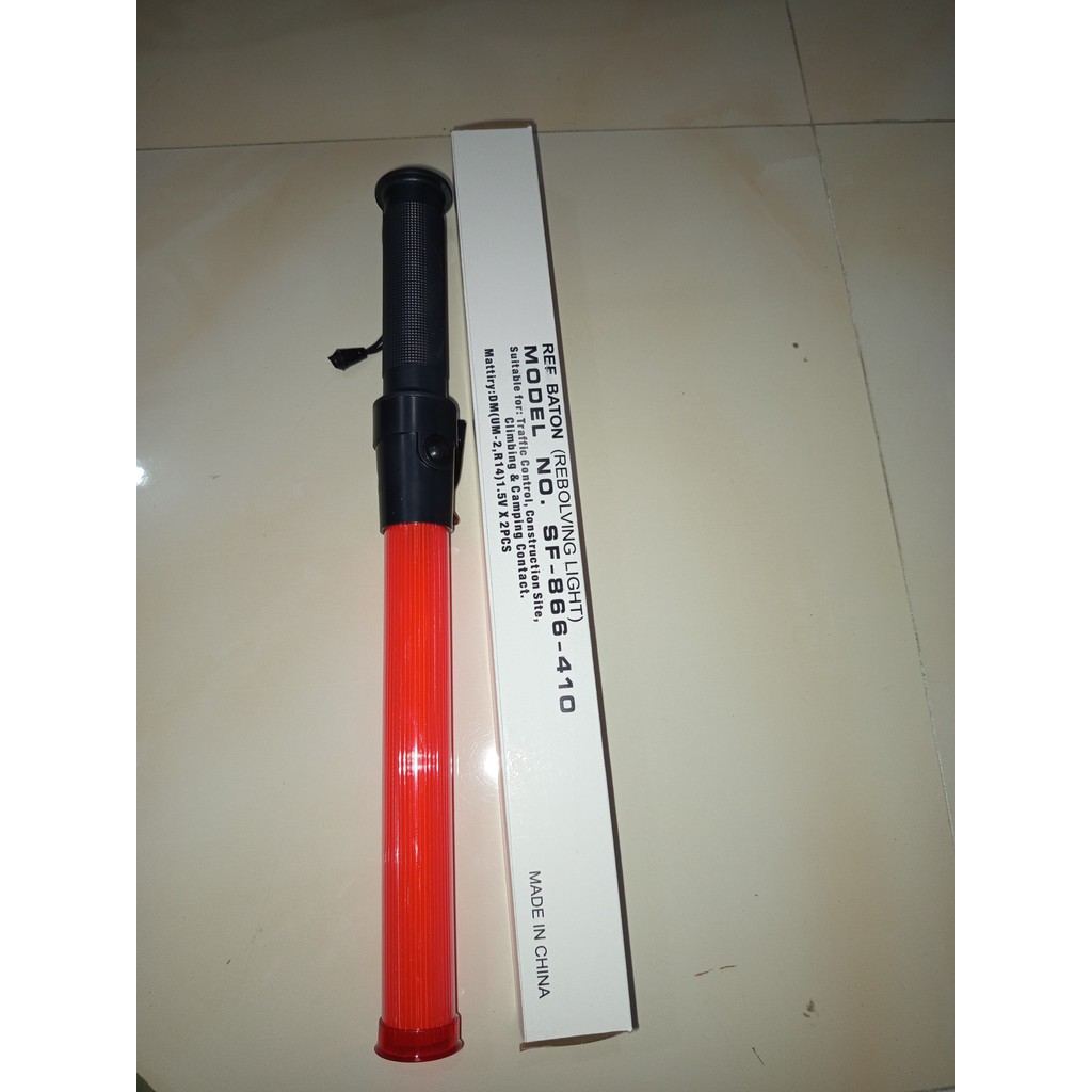 SENTER PARKIR ST-866 | Senter Led Parkir Merah ST-866