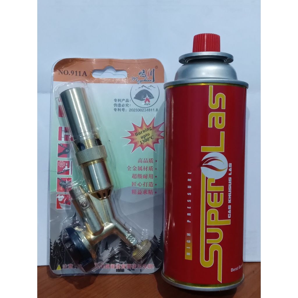 torch Gun, flame gun + Gas portable (2in1)CO