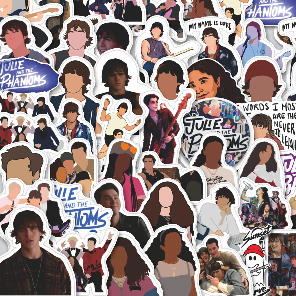 

Stiker Cutting Pack Stiker Julie And The Phantoms Isi 100Pcs Series Aesthetic Lucu Keren Untuk Koper Bahan Vynil