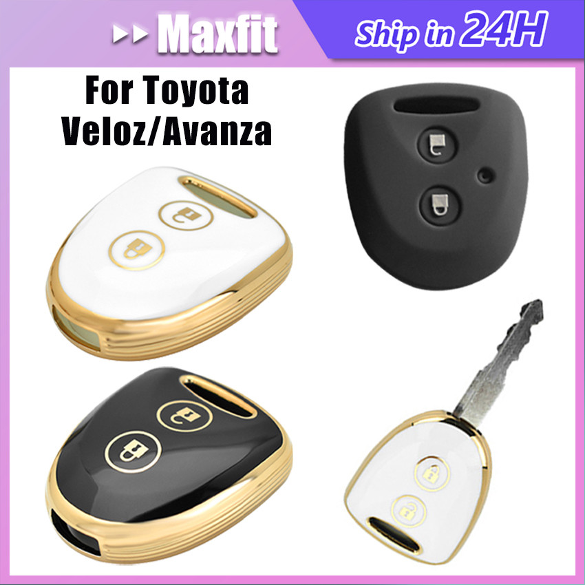 Cover Kunci Remote Mobil / TPU Case Kunci Mobil Keyless Sarung Kunci Mobil / Untuk Ayla AGYA CALYA /