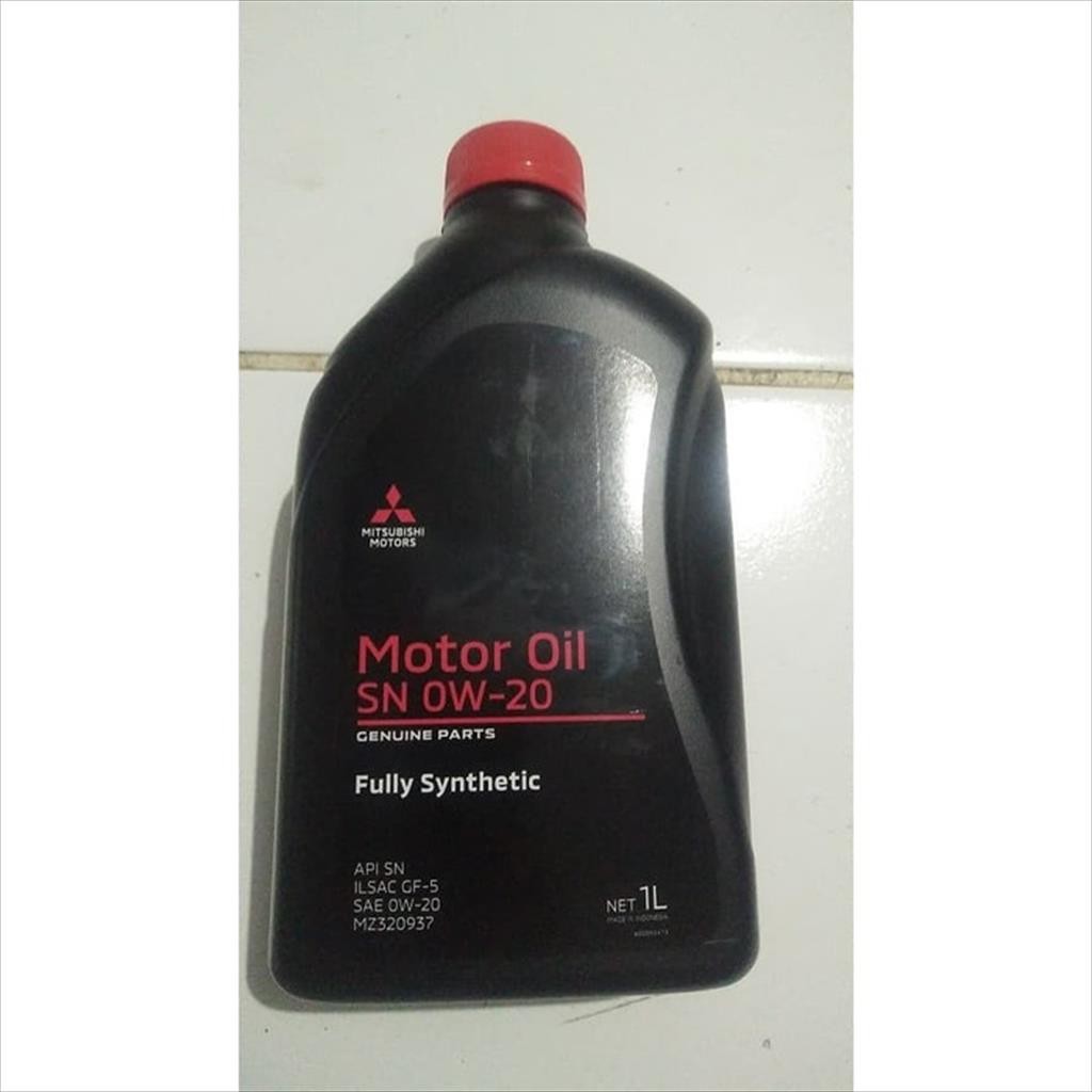 Oli Mesin Mobil Bensin Mitsubishi Xpander 0W-20 SN MZ320937 1 Liter