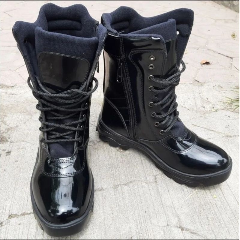 D53 Sepatu PDL TNI Sepatu PDL POLRI Sepatu PDL SECURITY SEPATU PDL SATPAM KILAP PREMIUM 2025