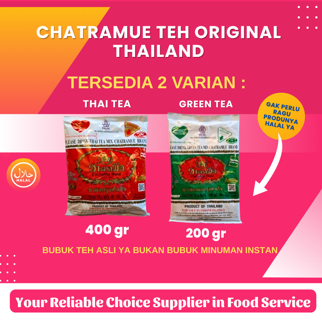 

Thai Tea Ori Chatramue Original Thailand