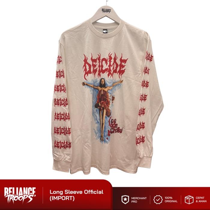 Long Sleeve Official | Deicide - Once Upon The Cross