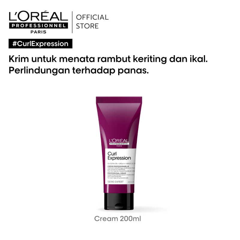 L'Oreal Professionnel Curl Expression Long Lasting​ Intensive Leave-In Moisturizer​ untuk Rambut Ker