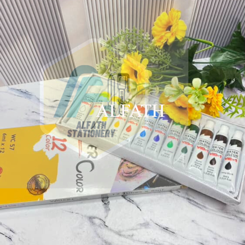 

Cat Air VIS-1 Water Color WC57 / Cat Air VIS-1 12 Untuk Melukis Warna Non Toxic