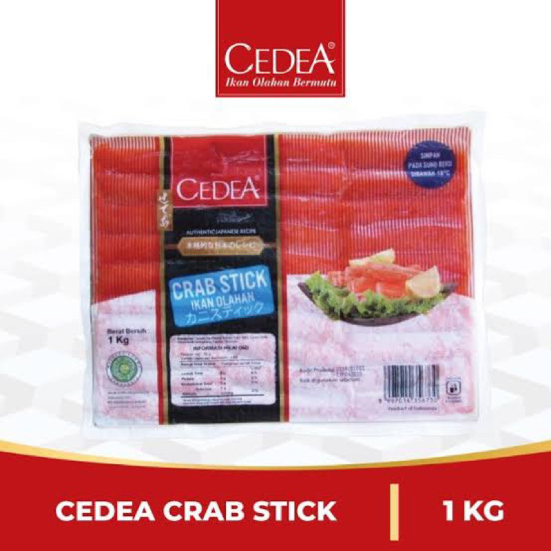 

Cedea Crab Stik 1 Kg Frozen Food