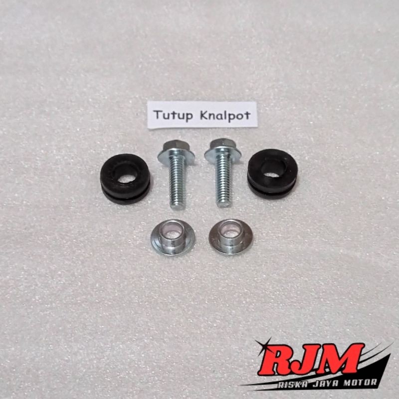 Baut Set Cover Tutup Knalpot Honda Scoopy 110 Fi eSP New Donat