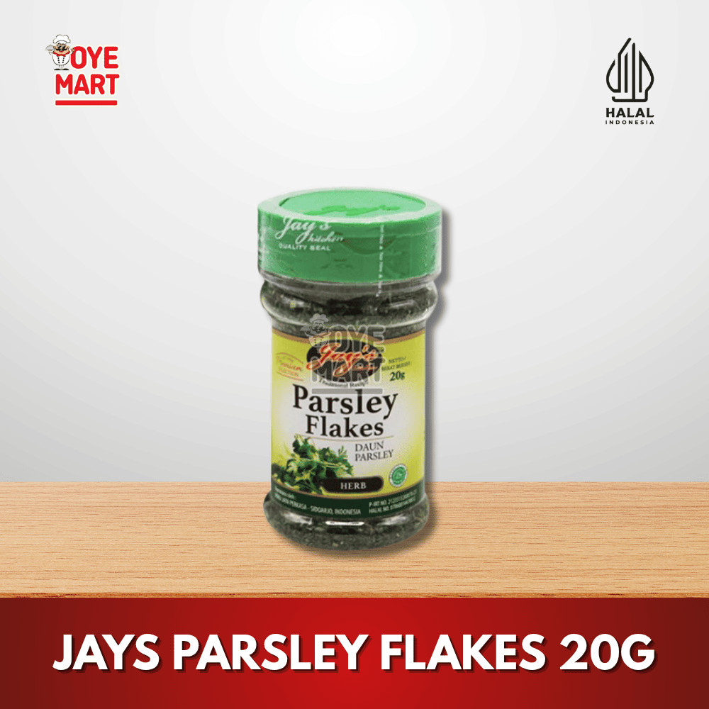 

JAYS PARSLEY FLAKES 20G / DAUN PARSLEY