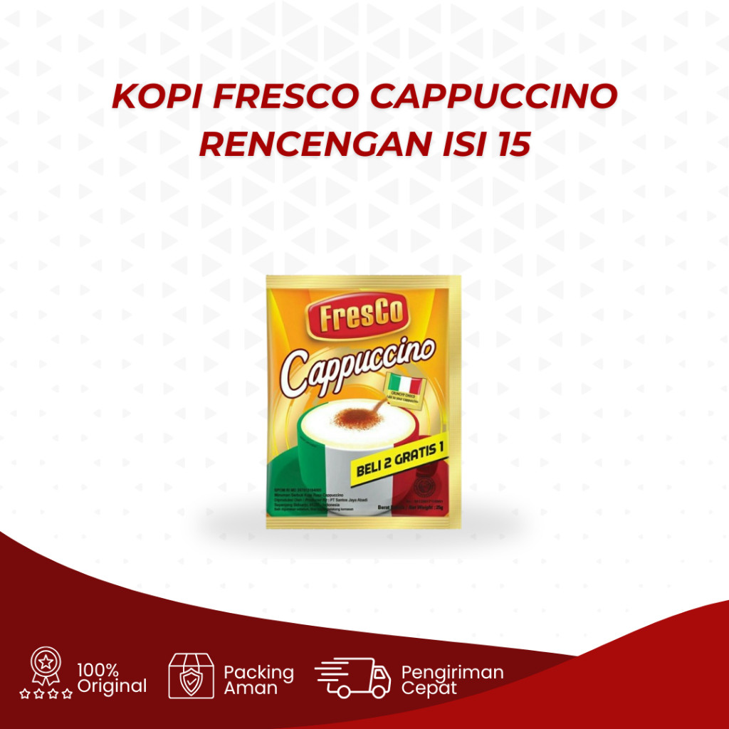 

Fresco Cappucino Rencengan 15 sachet