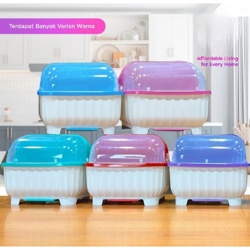 ( COD )  Rak piring tutup / rak piring pengering / rak piring mini / rak piring viral / rak piring m