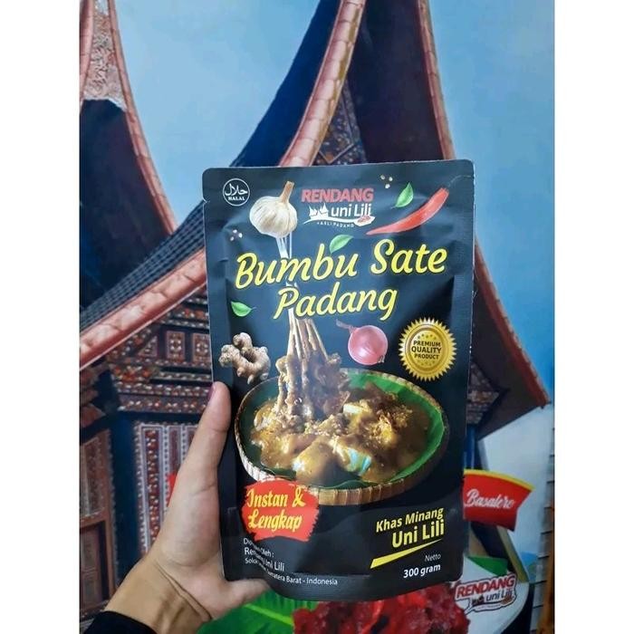 

Qr Mall- Terbaru~[BEST] BUMBU SATE PADANG INSTAN DAN LENGKAP BY RENDANG UNI LILI