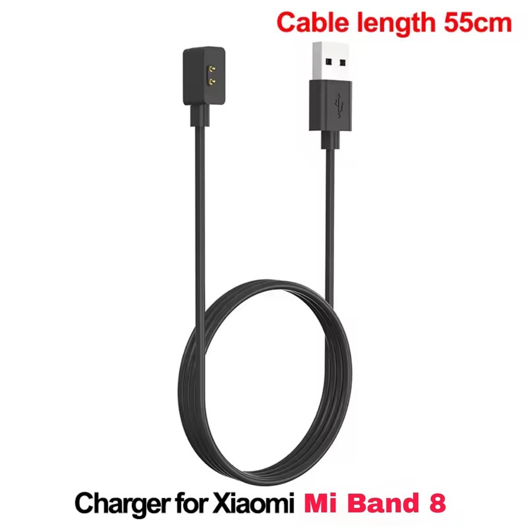 Kabel Charger Xiaomi Mi Band 8 / Mi Band 7 / Mi Band 6 / Mi Band 5 / Mi Band 4 / Mi Band 3
