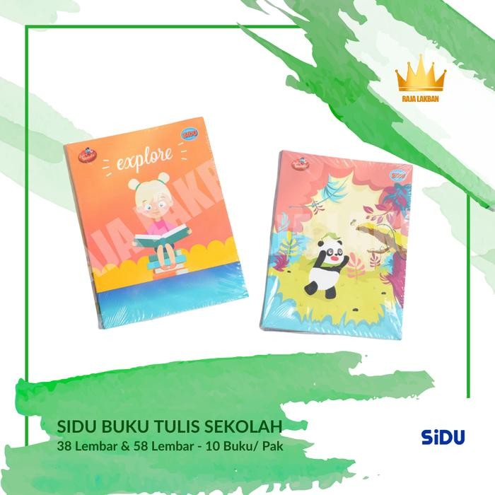 

SR Buku Tulis Anak Sekolah SIDU 38 dan 58 Lembar, Boy or Girl - PAK - 38 Lembar