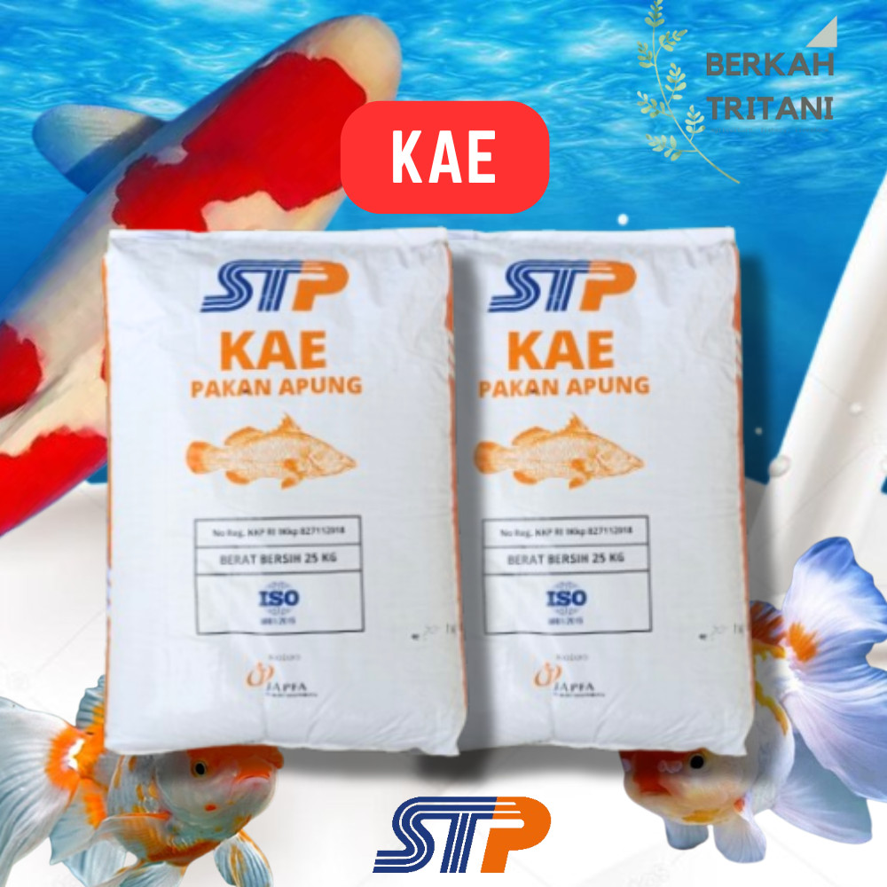 STP KAE 5KG Pakan Ikan Tinggi Protein 52% Ikan Koi