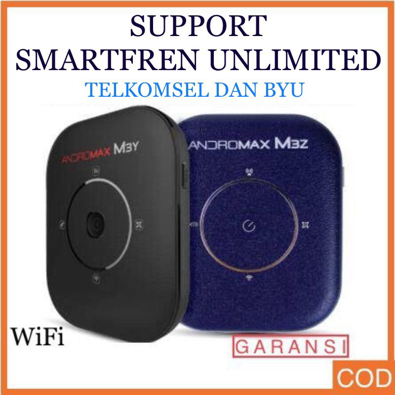 Modem Wifi Andromax Support Smartfren Unlimited dan Smartfren Kuota Andromax M6 M5 M3z M3y M2y M2s